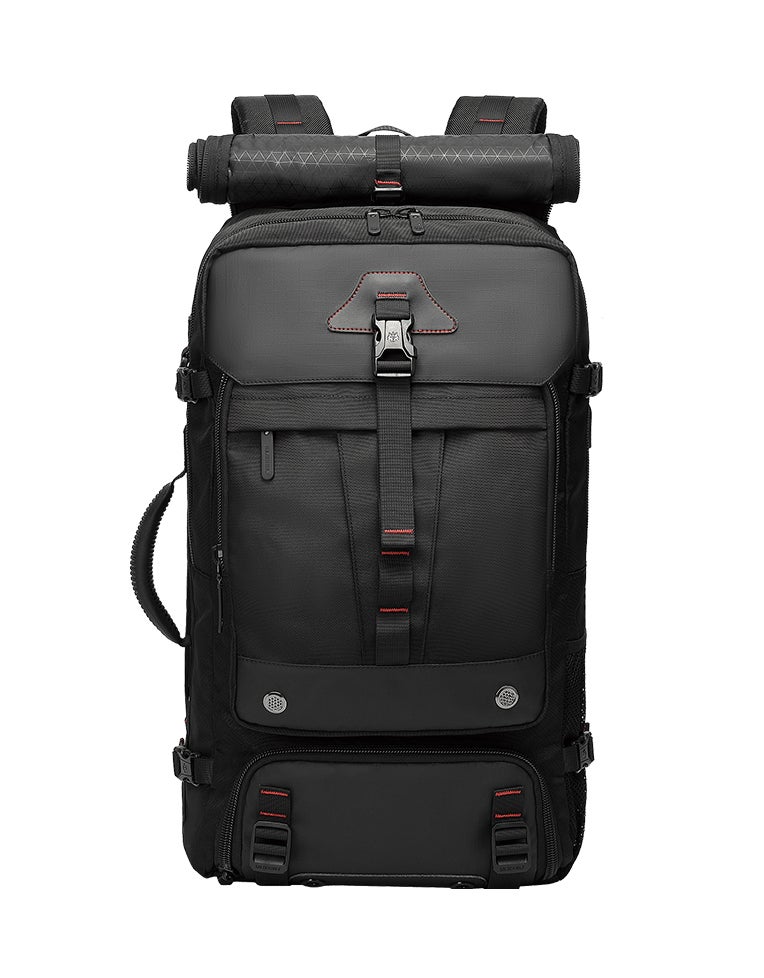 جولدن وولف حقيبة ظهر سفر متعددة التخزين 30 لتر - لون اسود — جولدين وولف - Image 1